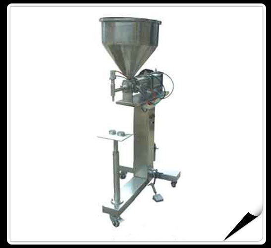 Bottle Filling And Capping Machine Pure Water Plant  > Semi-auto paste filler