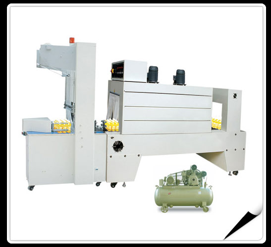 Semi-auto sleeve wrapper + PE film shrink packaging machine Manufacturers, Semi-auto sleeve wrapper + PE film shrink packaging machine Exporters, Semi-auto sleeve wrapper + PE film shrink packaging machine Suppliers, Semi-auto sleeve wrapper + PE film shrink packaging machine Traders