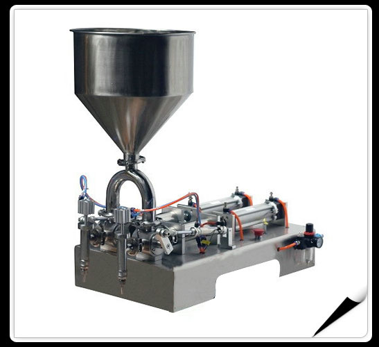 Semi Automatic Filling Machine  > Double Heads Ointment Filling Machine (horizontal type)